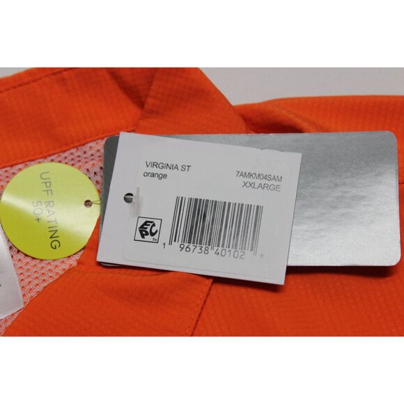 Pro Edge NCAA Virginia State Trojans button down short sleeve performance shirt - Picture 8 of 11